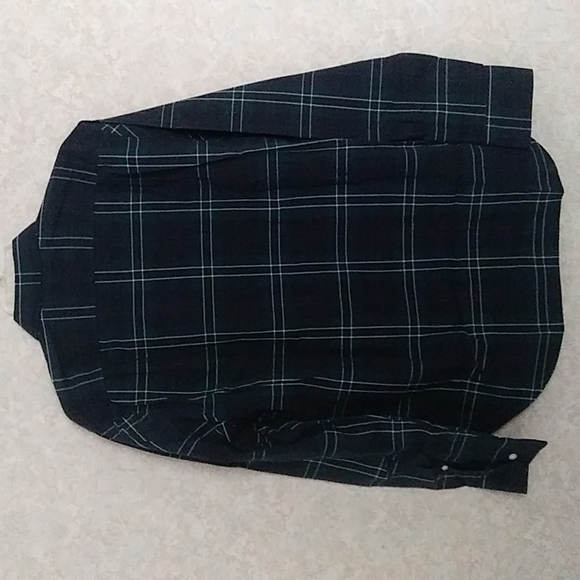 Bonobos button down shirt, blue/green, size M slim - Picture 5 of 5